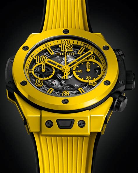 hublot unico yellow|Hublot unico price.